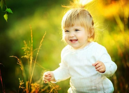 Улыбка ребенка - это лучик счастья